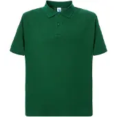 JHK Heren Pique Regular Poloshirt (Fles groen)
