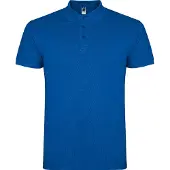 Roly Heren Ster Poloshirt (Koningsblauw)