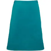Premier Unisex Volwassenencollectie Halflang Taille Schort (Teal)