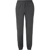 Fruit Of The Loom Klassieke uniseks joggingbroek met elastische manchetten (Donkere Heide Grijs)