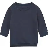 Babybugz Baby Essentieel Effen Sweatshirt (Marine)