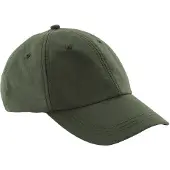 Beechfield Unisex Outdoor Waterdichte 6 Panel Baseball Cap (Olijf)
