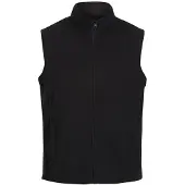 Regatta Heren gilet van microfleece (Zwart)