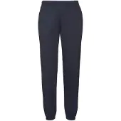 Fruit Of The Loom Klassieke uniseks joggingbroek met elastische manchetten (Deep Navy)