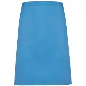 Premier Unisex Volwassenencollectie Halflang Taille Schort (Saffier)