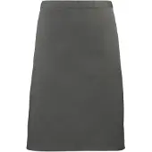 Premier Unisex Volwassenencollectie Halflang Taille Schort (Donkergrijs)
