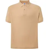 JHK Heren Pique Regular Poloshirt (Zand)