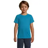 Sols Kinderen/Kinderen Sportief Raglan T-shirt (Aqua)