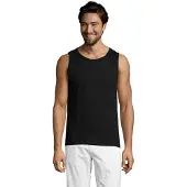 Sols Heren Justin Tank Top (Diep zwart)