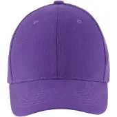 Sols Buffalo 6 panel baseballpet (Donkerpaars)