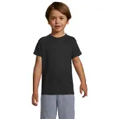 Sols Kinderen/Kinderen Sportief Raglan T-shirt (Zwart)