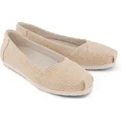 Toms Alpargata Ballet Canvas Dames Champagne Espadrilles