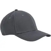 Beechfield EarthAware Classic 6 Panel Organic Cotton Baseball Cap (Grafietgrijs)