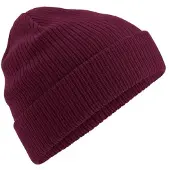Beechfield Biologische Katoenen Beanie (Bourgondië)