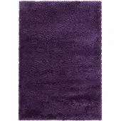 Muratap Pearl soft hoogpolig vloerkleed / lila- 80x250 cm