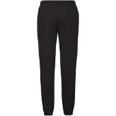 Fruit Of The Loom Klassieke uniseks joggingbroek met elastische manchetten (Zwart)
