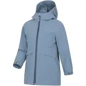 Mountain Warehouse Waterdichte jas voor kinderen/Kinderen April (Blauw)