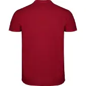 Roly Heren Ster Poloshirt (Granaatrood)