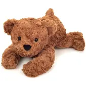 Teddy HERMANN® Knuffel Teddybeer Bruin Liggend 40cm
