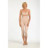 AMOENA Compressie Bermuda 2-ZIP-BO NUDE - maat L