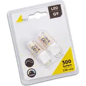TRIO STIFT - Lichtbronnen - Transparant helder - G9 - 3W - 300 lm - 3000K