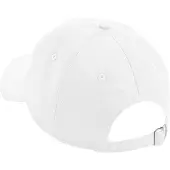 Beechfield EarthAware Klassieke Organic Cotton 5 Panel Baseball Cap (Wit)