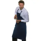 Karlowsky Santorini Persknoop Slabbenschort (Donkerblauw)