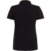 JHK Dames/Dames Effen Plus Poloshirt (Zwart)