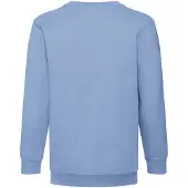 Fruit Of The Loom Kinder/Kids Klassiek Sweatshirt met Inzet (Hemelsblauw)
