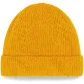 Beechfield Biologische Katoenen Beanie (Mosterd Geel)