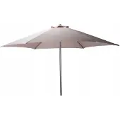 Gardalux Parasol | | Ø 230 x 220 cm (Taupe)