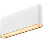 SLV Led muurspot Oval 18 Up & down - wit