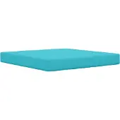 vidaXL Buitenbankkussen 2 pcs Turquoise Polyester