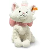 Steiff Knuffel - 24 cm. - Marie CAT - Wit/Roze - - OneSize - Knuffels