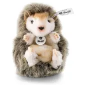 Steiff Knuffel - 10 cm - Joggi Baby Egel - Donkerbruin - - OneSize - Knuffels