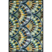 Wash & dry Wash+Dry Wasbare Deurmat - Feather Arc - 70 x 120cm