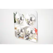 TickiT Acrylic Mirror 4 Convex 490Mm