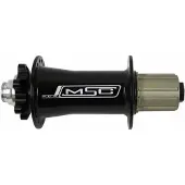 MSCH Copenhagen Disc achterwielnaaf, zwart, 32 gaten / 12 x 165 mm, zwart, 32 gaten