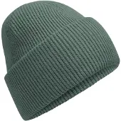 Beechfield Unisex Classic Engineered Crown Beanie voor volwassenen (Marinegroen)