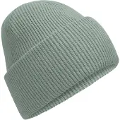Beechfield Unisex Classic Engineered Crown Beanie voor volwassenen (Stoffig groen)