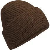 Beechfield Unisex Classic Engineered Crown Beanie voor volwassenen (Walnoot)