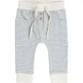 Babys Only baby broekje Stripe blauw/offwhite Jongens/Meisjes Katoen Streep - maat 80