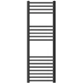 LuxeBath ECD Germany Badkamerradiator Sahara - 400 x 1200 mm - antraciet - recht met zijaansluiting - handdoekendroger radiator