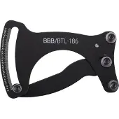 Bbb Cycling TensionGauge Spakenspanner - Voor alle Spaken - Nauwkeurige Spaakspanningsmeter Fiets - Zwart - Fietsgereedschap - BTL-186