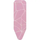 Brabantia Strijkplankhoes B - 124 x 38 cm - Complete Set - Lilac Waves