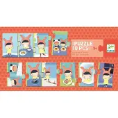 Djeco puzzel 10 pcs The Day