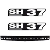 Shad SH37 " STICKERS