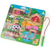 Bigjigs Boerderijdoolhof puzzel