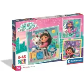 Clementoni PZL 3X48 GABBY'S DOLLHOUSE 2026.