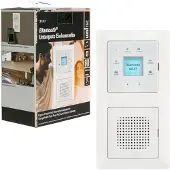 Unitec Inbouwradio (VHF, Bluetooth), Radio, Wit